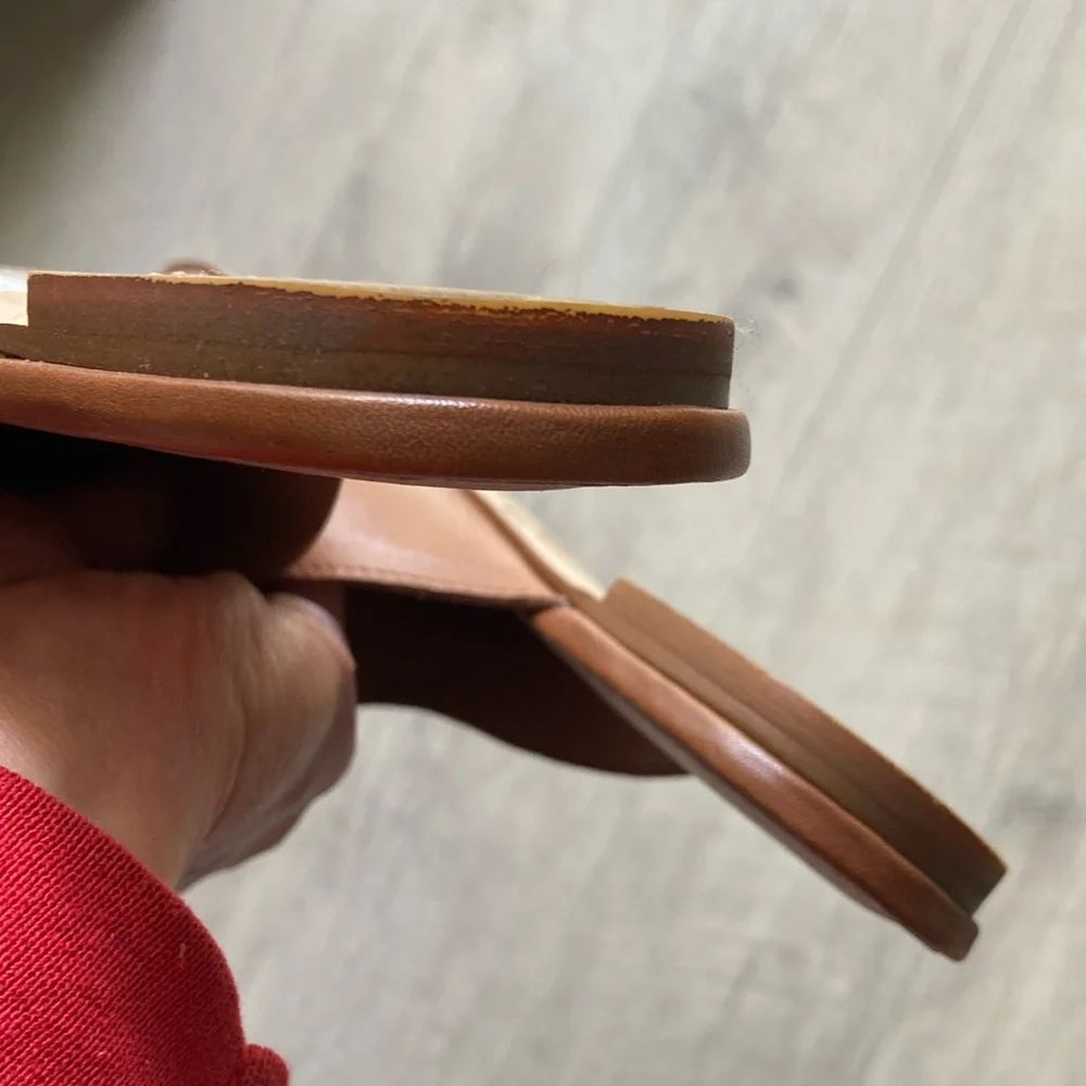 Madewell Women's Gemma Leather Mules Sz 6 - Picture 2 of 5